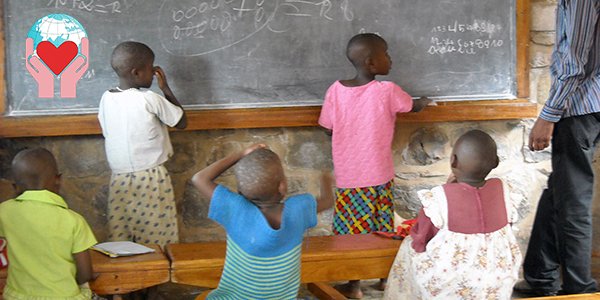 Scuola in zona di guerriglia