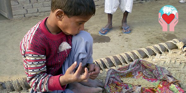 bambino di Islamabad Pakistan