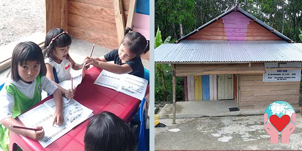 scuola in Indonesia bambini