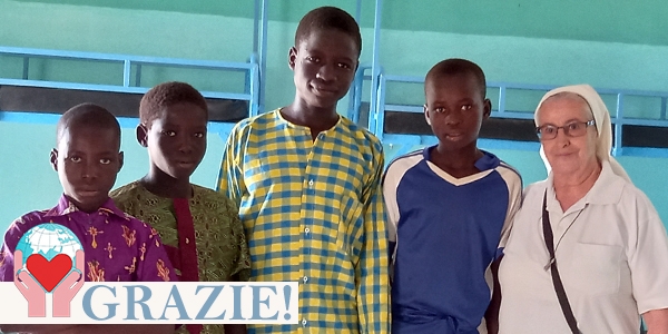 bambini del Burkina Faso