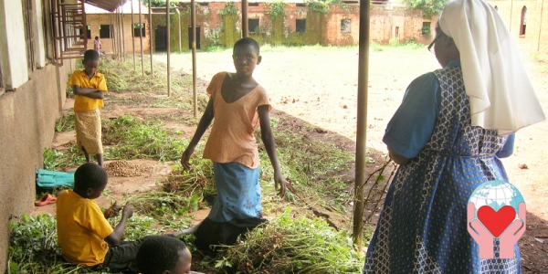 ragazze povere del Sud Sudan