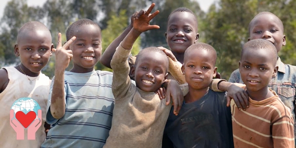 Bambini felici in Burundi