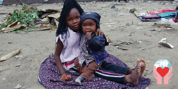 Bambini di strada in Congo