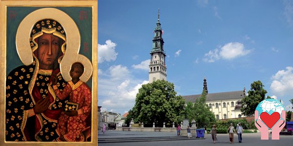 Santuario di Częstochowa In Polonia