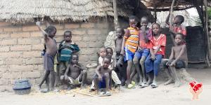 Bambini poveri in Camerun