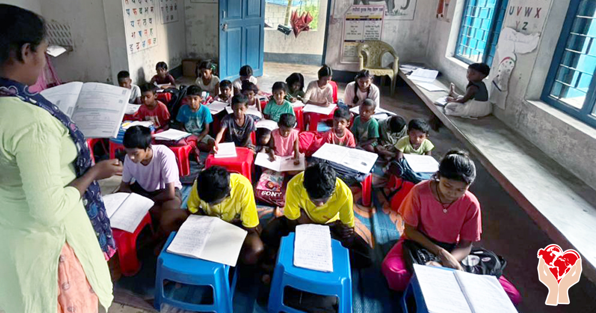 Bambini a scuola